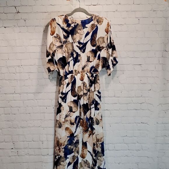 Lulus loveliest of all white floral print maxi dress - Picture 10 of 12